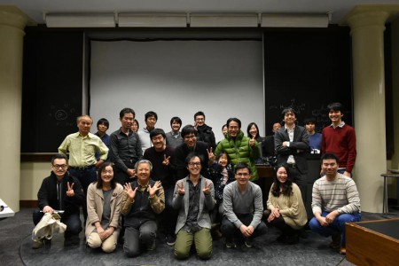 近日NYを去る演者のみなさんと記念撮影。今後ますますのご活躍を祈念しております。